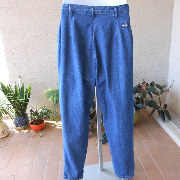 đź’•VINTAGE DOCKERS High Waisted Denim Trousers - Picture 3 of 6